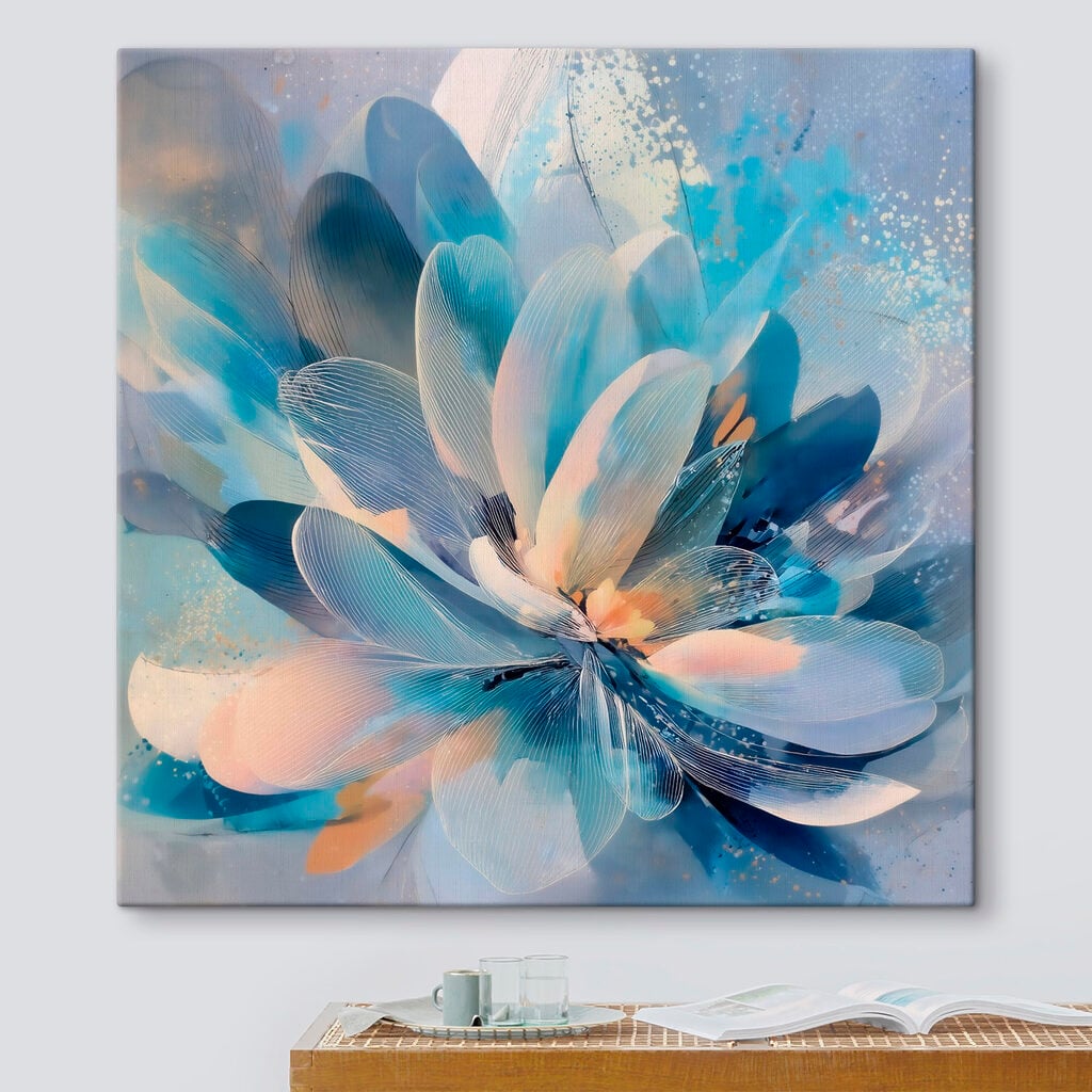 Vibrant petals in soothing colors