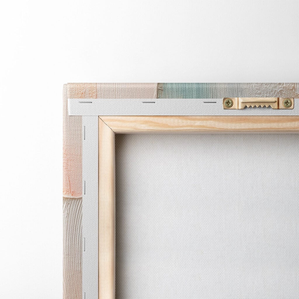 Delicate strokes in soft colors
