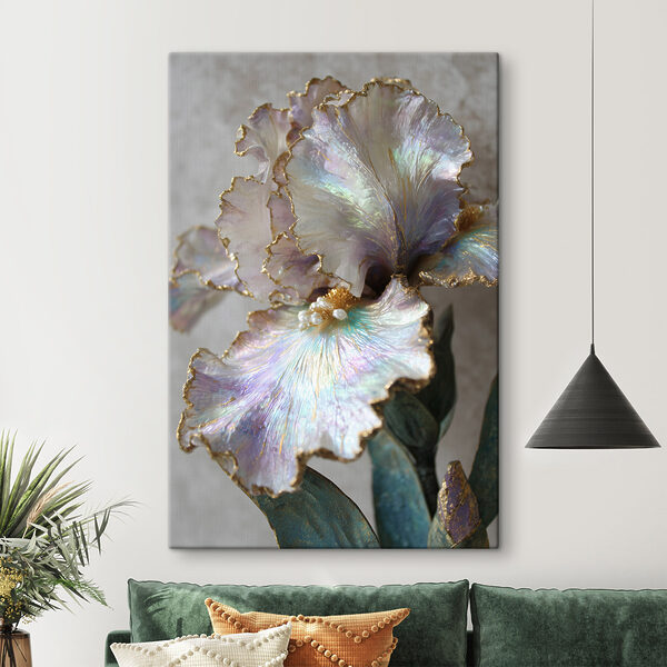 - Elegant floral arrangement with unique colors