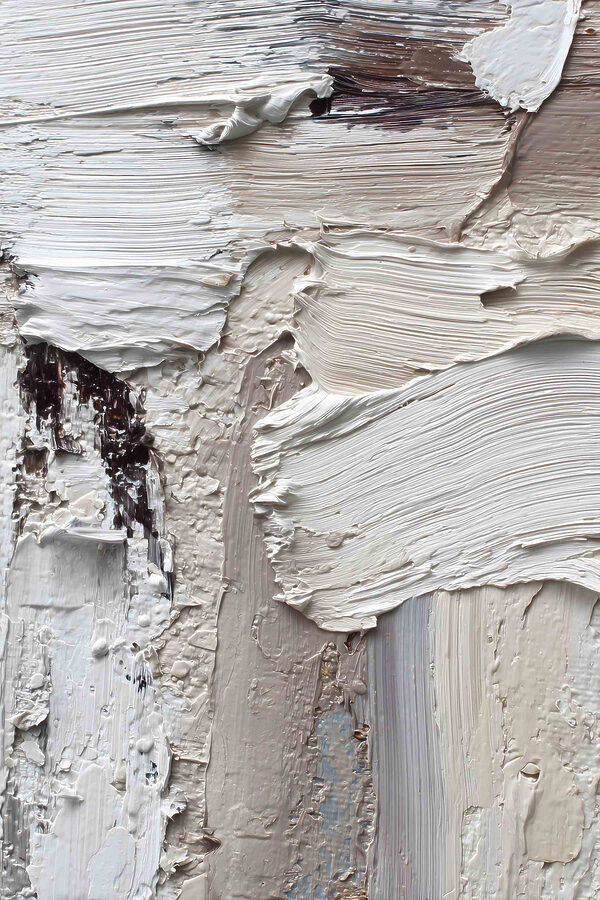 Textured layers of subtle tones