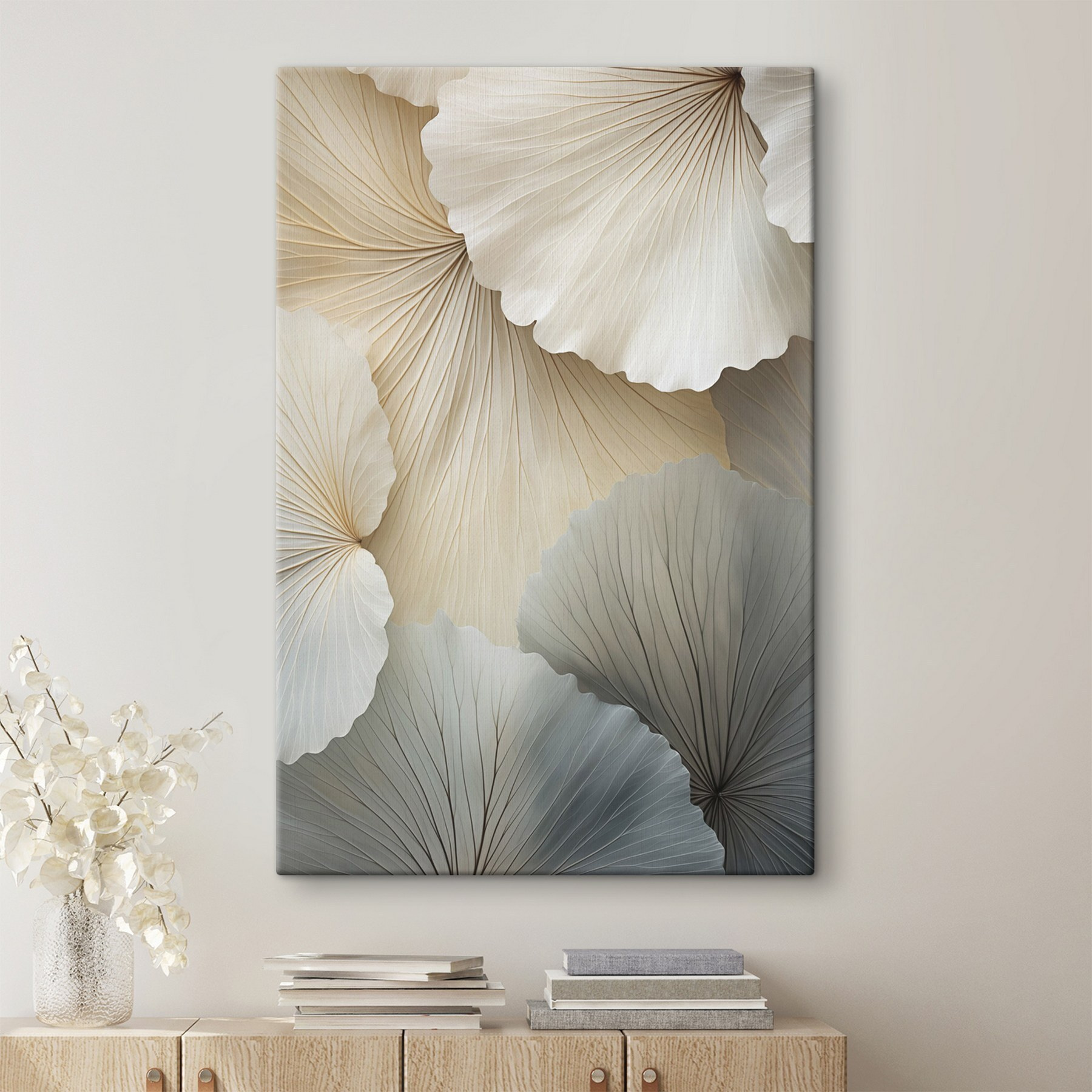 Gentle curves in soft hues
