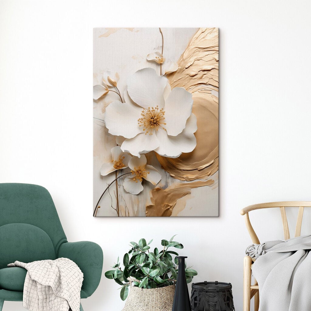 - Elegant blooms with gentle textures