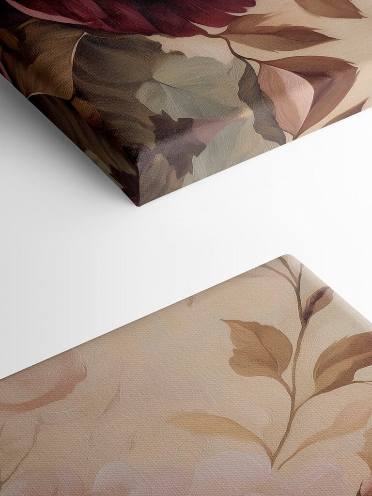 - Lush blooms in soft pastel hues