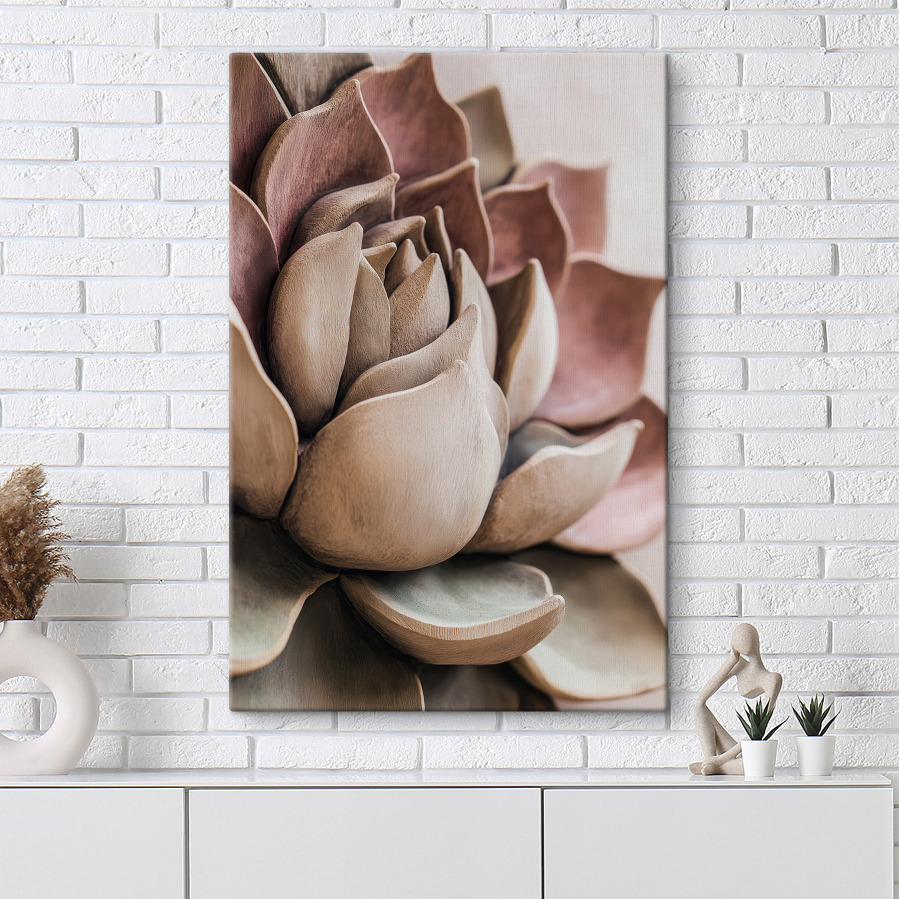 Beautifully crafted floral design artwork