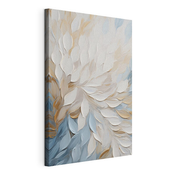 Gentle hues in flowing patterns