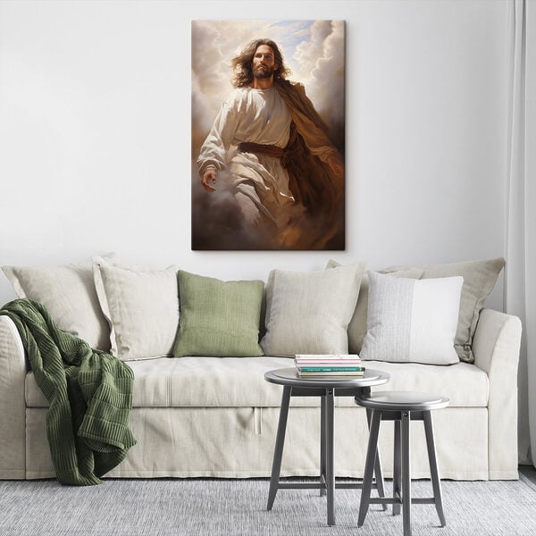 Painting of a man in a robe